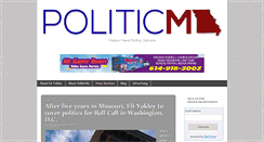 Desktop Screenshot of politicmo.com