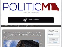 Tablet Screenshot of politicmo.com